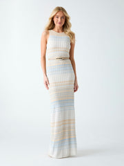 Knitted long dress