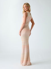 Knitted long dress