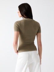 Viscose-blend top