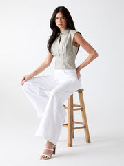Cropped shirt