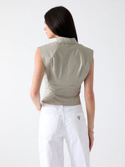 Cropped shirt