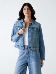 Rhinestone Denim Jacket