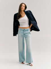 Zoya wide-leg jeans