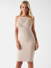 Marciano bandage mesh dress