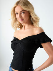 Off-shoulder top