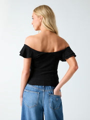 Off-shoulder top