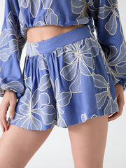 Embroidered shorts