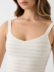 Marciano Open-Knit Top