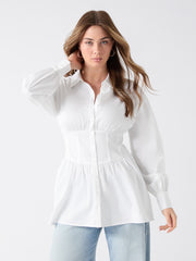 Corset shirt