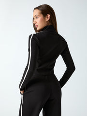 Full-zip logo sweatshirt
