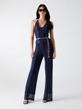 Knitted halter top