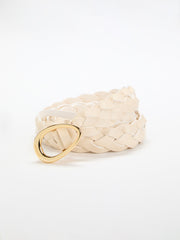 Marciano leather braided belt