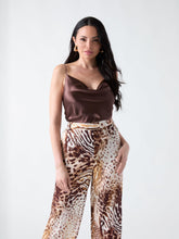 Marciano silk-blend tank top