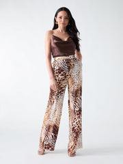 Marciano silk-blend tank top
