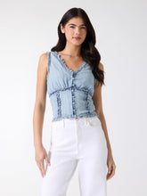 Rebeca Chambray Corset Top