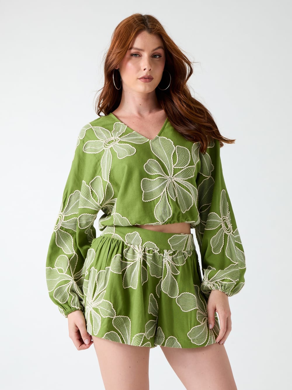 Embroidered blouse