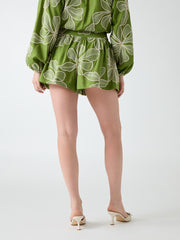 Embroidered shorts