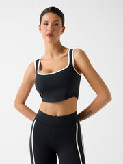 Stretch cropped top