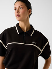 Half-zip polo