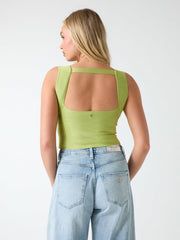 Viscose-blend top