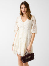 Embroidered mini dress