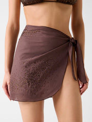Ivy Rhinestone Mini Pareo