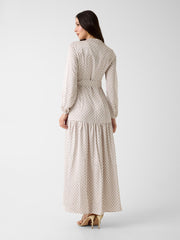 Marciano logo long dress
