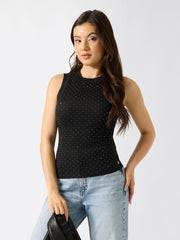 Rhinestones tank top