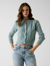 Wool-blend cardigan