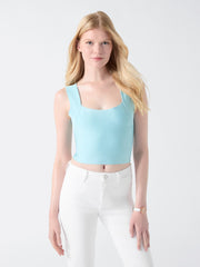 Viscose-blend top