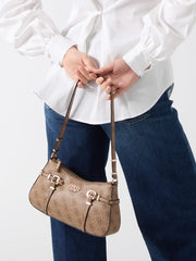 Leona Logo Shoulder Bag