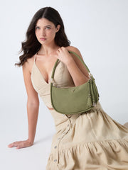 Danya Suede Shoulder Bag