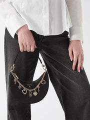 Tasmin Charm Appliqu Hobo Bag