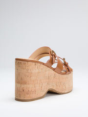 Open toe wedges