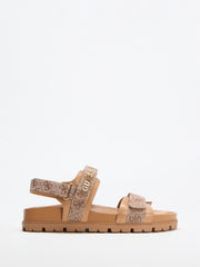 4G Logo Sandals