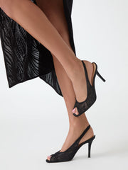 Lace Slingback