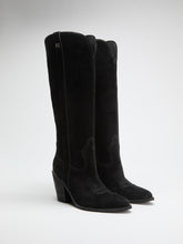 Sashan Suede Knee-High Boots