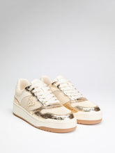 Miram Low-Top Metallic Sneakers