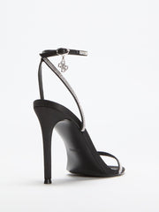 Charmer Rhinestone Charm Heels