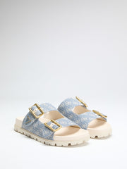 Fasten Raffia Sandals