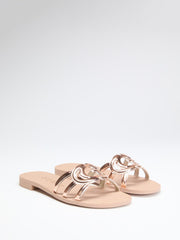 Elyho Jelly Cutout Slide Sandals