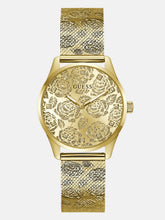Floral Stainless steel analogue watch 36 mm