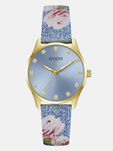 Floral Stainless steel analogue watch 36 mm