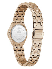 Crystal Recycled Steel analogue watch 25 mm