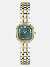Crystal Recycled Steel analogue watch 25 mm