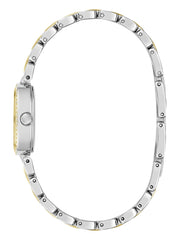 Crystal Recycled Steel analogue watch 25 mm