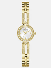Crystal Recycled Steel analogue watch 22,5 mm