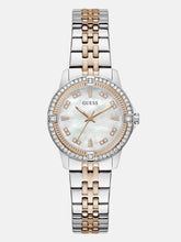 Crystal Stainless Steel analogue watch