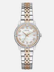 Crystal Stainless Steel analogue watch