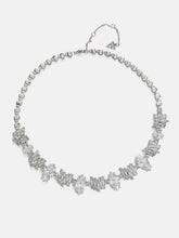Silver-Tone Chandelier Necklace